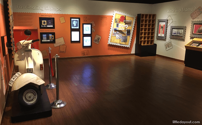 Orange Room at Singapore Philatelic Museum