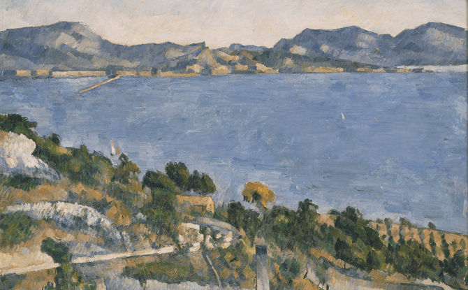 Paul Cezanne, Le golfe de Marseille vu de lEstaque