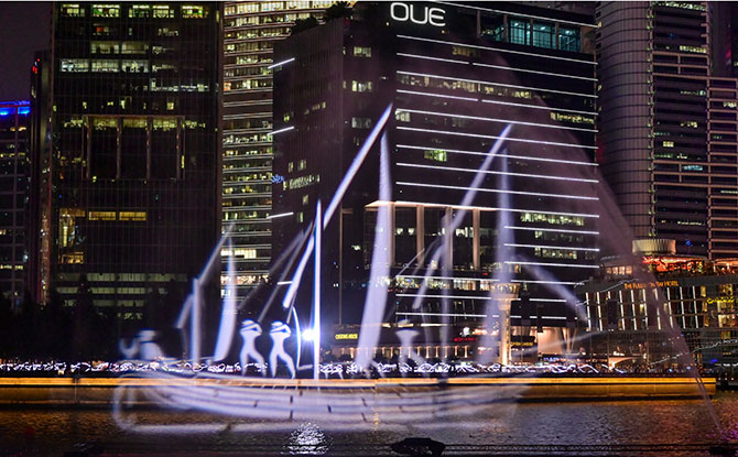 Sails Aloft by Biangle Studio (Photo by Suki Singh, courtesy of Urban Redevelopment Authority)