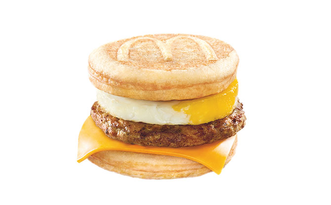 Sausage McGriddles at McDonald's Singapore