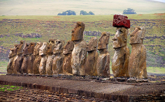 Moai from Easter Island