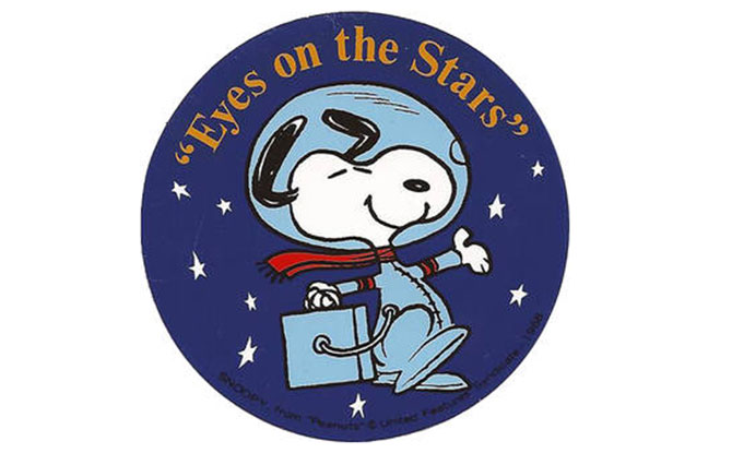 Snoopy In Space: Going Where No Beagle Has Gone Before f-eyes-on-the-stars-patch
