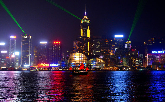 Hong Kong Harbour Lights
