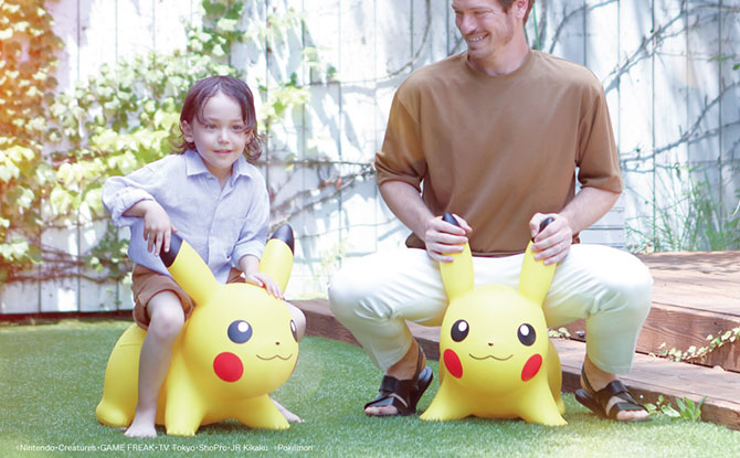f-pokemon-air Pokémon Air: An Inflatable Pikachu Is Launching In Japan That Even Adults Can Ride On