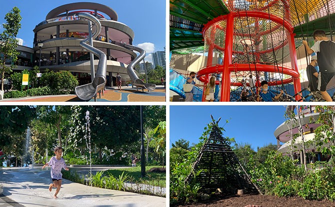 Coastal PlayGrove: Playground With Big Fun, Play Tower, Water Play & Nature Playgarden At East Coast Park