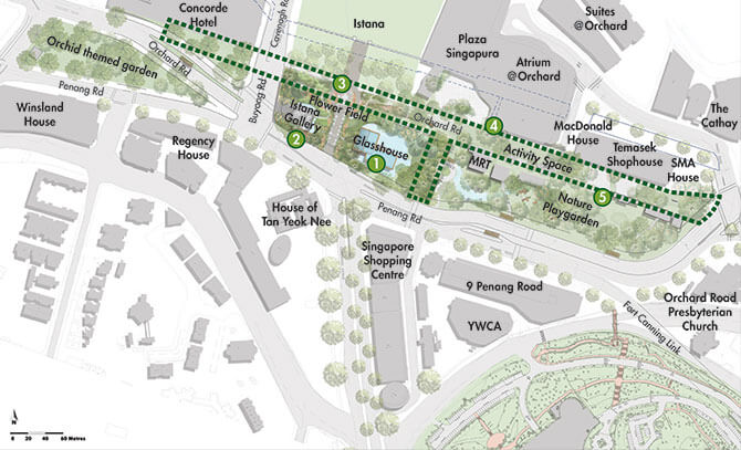 Redesigned Istana Park