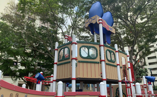 Upper Deck of the Tugboat