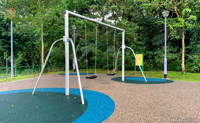 Swings at Goldhill Avenue