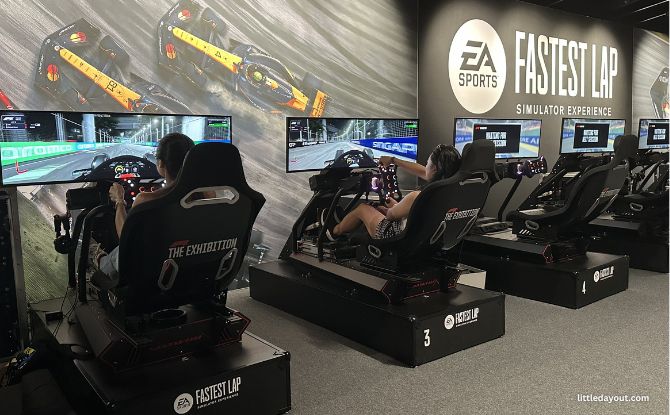 Formula 1 Exhibition: Discover The Past, Present & Future Of F1 11 Driving Simulator: The Fastest Lab