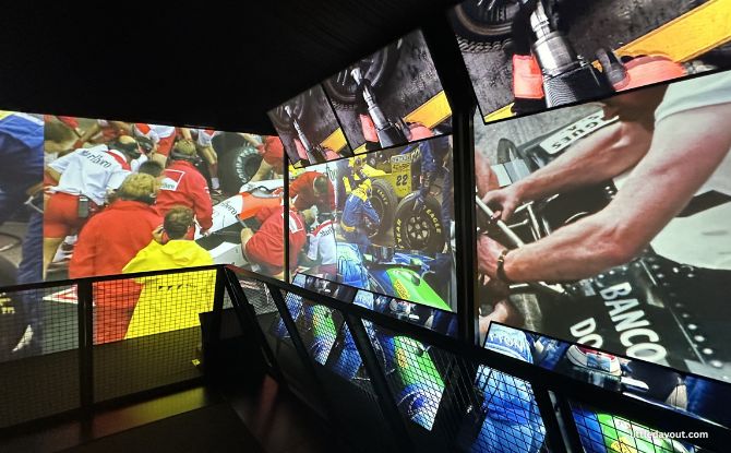 Formula 1 Exhibition: Discover The Past, Present & Future Of F1 8 Pit Wall