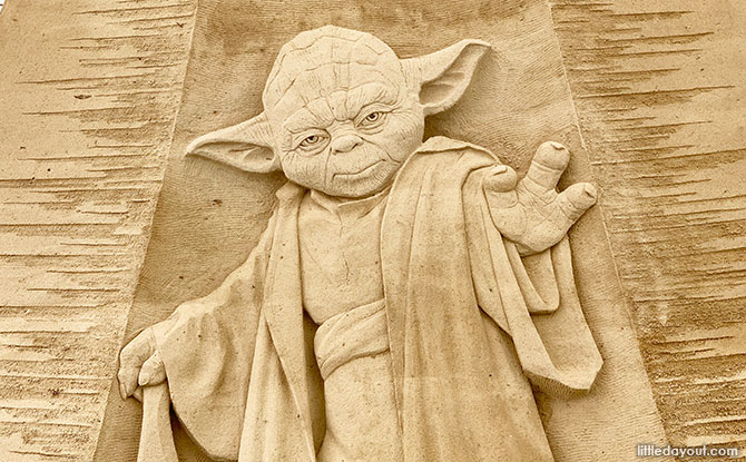 Yoda in Sand