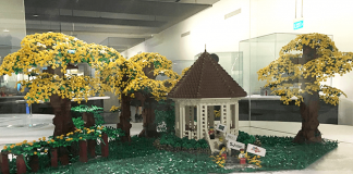 Singapore Botanic Gardens LEGO Model at Piece of Peace Exhibition