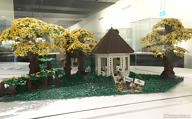 Singapore Botanic Gardens LEGO Model at Piece of Peace Exhibition