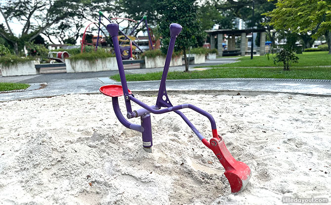 Sand Pit at Faber Hills Playground