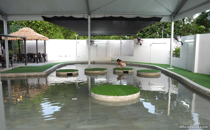 Family Day Out at Fish @ Woodleigh: Kampung Fishing, Prawning & More 2 What “longkang fishing” feels like