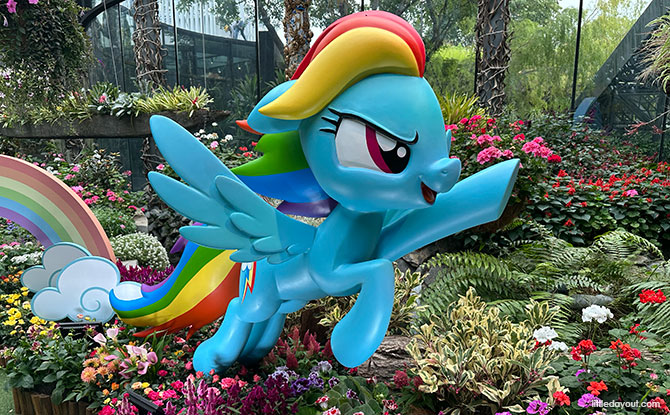 Petals Of Friendship At Floral Fantasy: My Little Pony Favourites Amidst Flowers