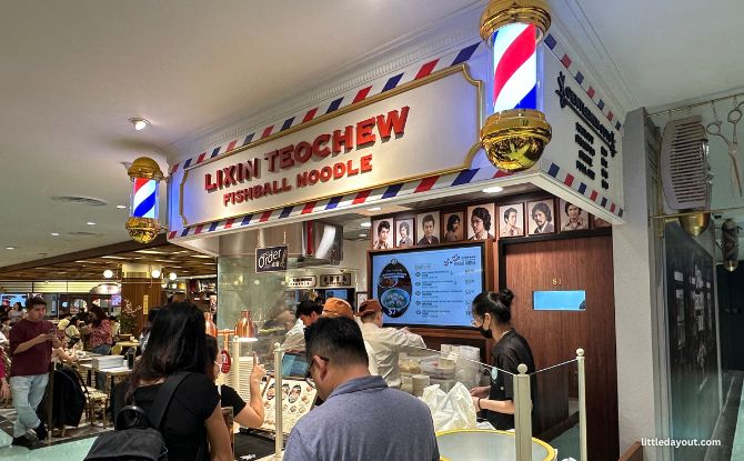 Food Opera: ION Orchard Food Court Reopens With 18 New Brands & 1970s Orchard Road Feels 4 Lixin Teochew Fishball Noodle