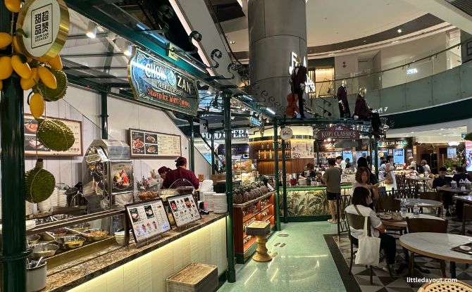 Food Opera: ION Orchard Food Court Reopens With 18 New Brands & 1970s Orchard Road Feels 7 Chow Zan Oriental Dessert