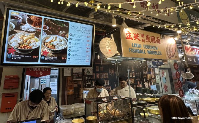 Food Republic Jewel Changi Airport: Food Court With 20+ Stalls, Including 4 Michelin Bib Gourmand Stalls, & Nostalgic Vibes 9 LiXin Teochew Fishball Noodles