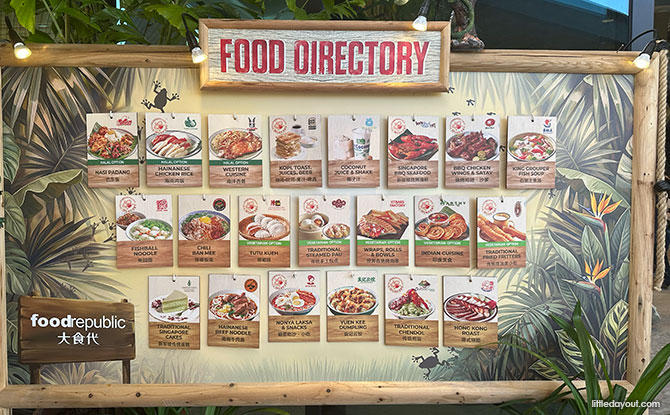 Food Republic Mandai: 20+ Stalls At Heritage-Inspired Mandai Wildlife Reserve Food Court 1 Food Republic Mandai: Food Court at Mandai Wildlife Reserve with Stalls