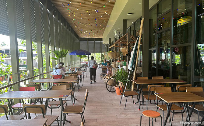 Food Republic Mandai: 20+ Stalls At Heritage-Inspired Mandai Wildlife Reserve Food Court 3 food court also has an outdoor deck with seating