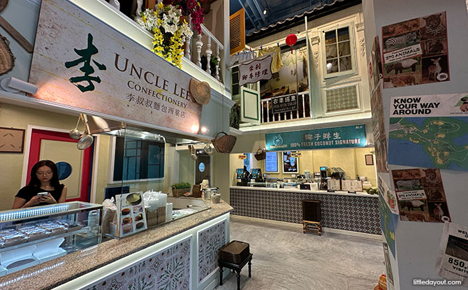 Food Republic Mandai: 20+ Stalls At Heritage-Inspired Mandai Wildlife Reserve Food Court 11 Uncle Lee's Confectionery