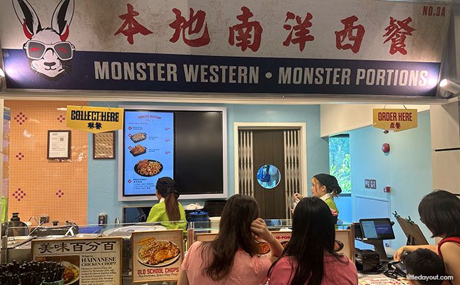 Food Republic Mandai: 20+ Stalls At Heritage-Inspired Mandai Wildlife Reserve Food Court 10 Monster Western Cuisine