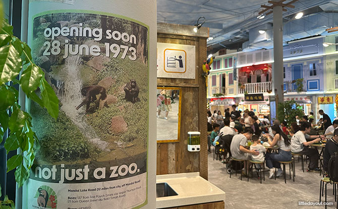 Food Republic Mandai: 20+ Stalls At Heritage-Inspired Mandai Wildlife Reserve Food Court 5 Easter eggs at Mandai Wildlife EAST Food court