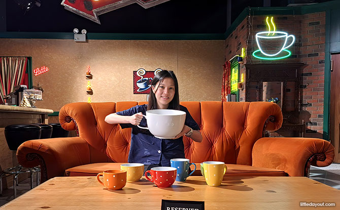 The FRIENDS Experience: The One in Singapore – 7 Highlights to Look Out For 2 Photo Moments on the Famous Orange Couch