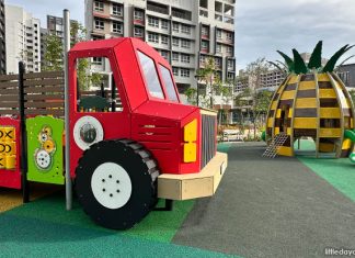 Fruit Truck Playground At Tengah: Pineapple, Watermelon & Bananas