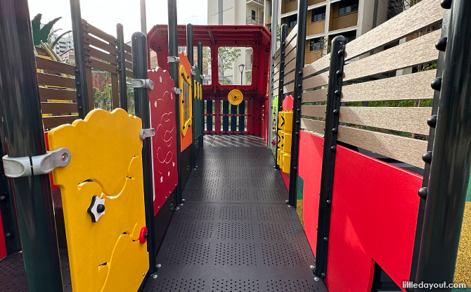 Ramp at the Tengah Fruit Truck Playground