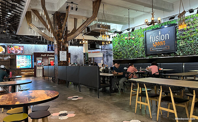 Fusion Spoon, Singapore Botanic Gardens: Family-Friendly Dining With Playground At Tanglin Gate 4 self-service touch screen kiosks