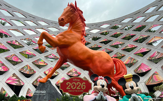 Gallop Into Spring with Disney Magic at Sentosa Sensoryscape 2 The Protector at Tactile Trellies