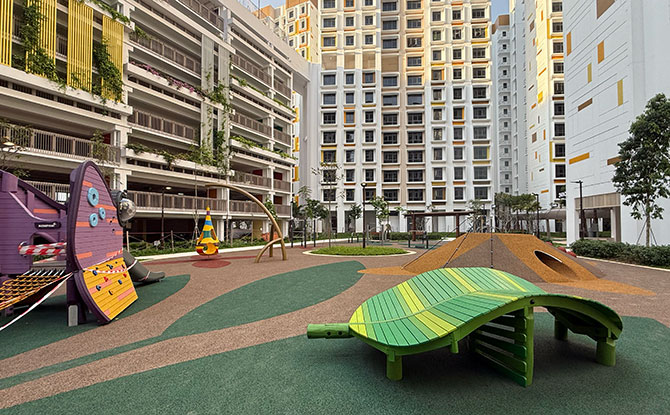 Garden Bloom @ Tengah Playground: The Super Flower Playground 2 Toddler Play Area