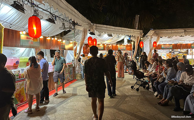 Food, Games and Rides at the Mid-Autumn Festival Celebrations