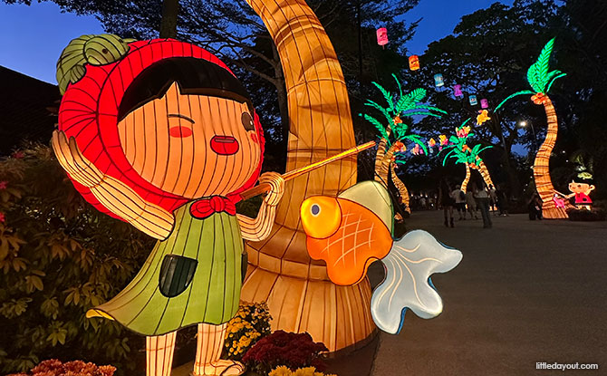 What's On for the Mid-Autumn Festival 2025 in Singapore Mid-Autumn Festival at Gardens by the Bay with Ang Ku Kueh Girl