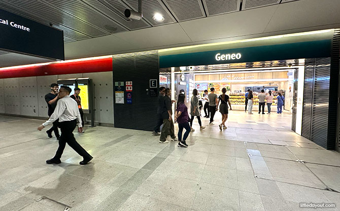 underground passage to Kent Ridge MRT Station