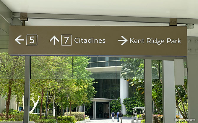 Way to Kent Ridge Park