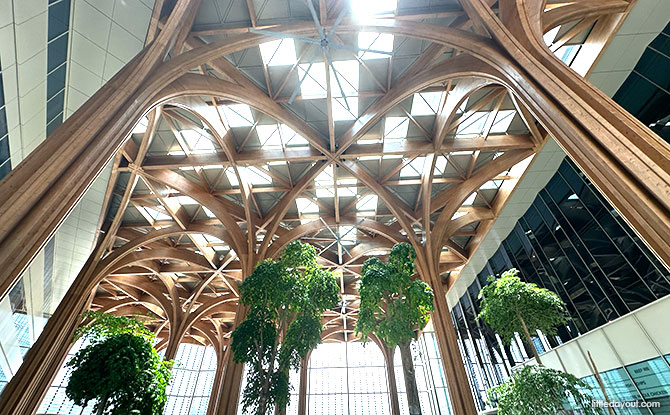 Soaring ceiling