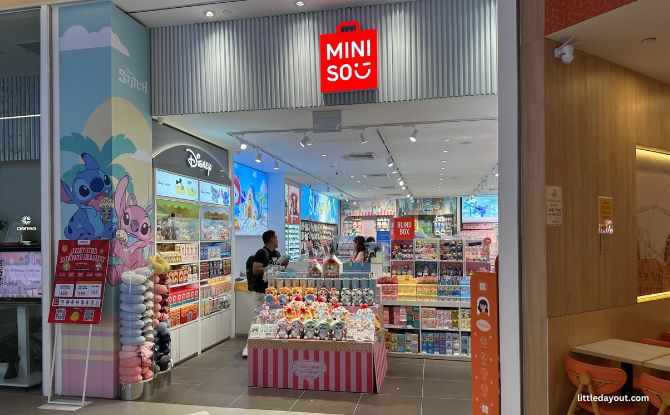 Geneo Mall: Food, Shops & Cathedral-Like Atrium At Singapore Science Park 18 MiniSo store at Geneo mall