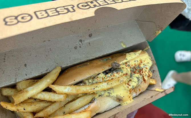 Geylang Serai Hari Raya Bazaar 2026 Guide: Food & Things To Do 6 cheesesteak sandwiches