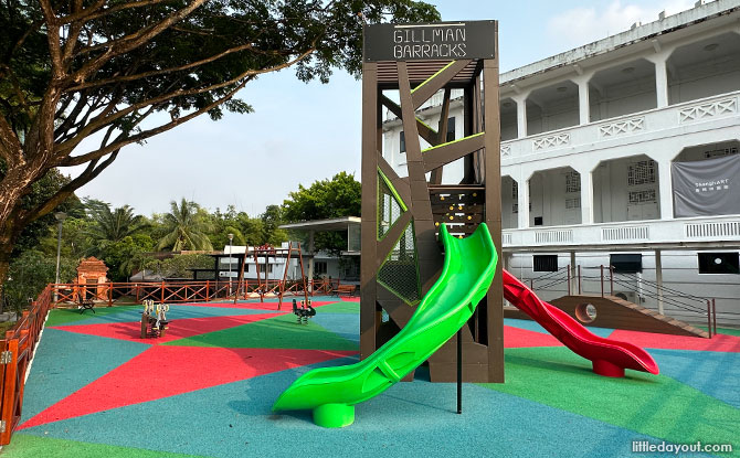Gillman Barracks Playground: Play Tower 