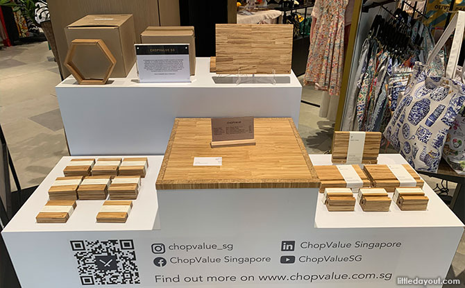 Sustainable products made in Singapore