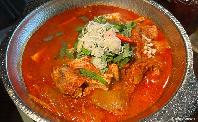Pork Rib Kimchi Jjim
