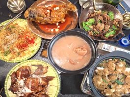 Golden Chopsticks Chinese Restaurant: Chinese New Year Festive Menus Featuring Suan Cai Yu Sheng