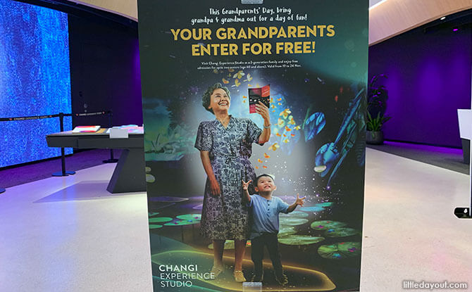 Grandparents Day Promotion at Changi Experience Studio