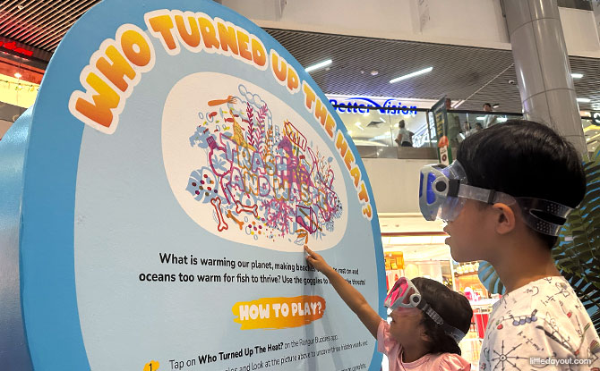 Exciting Eco-Missions & Mini-EV Driving Circuit At Frasers Property Singapore Malls with Green-Coded: Live the Sustainable Life From 16 March to 3 May 2 decipher a secret code