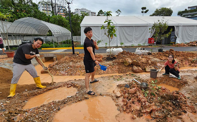 Ground-Up Initiative: Nurturing Connections At The Kampung Kampus 1 Ground-Up Initiative