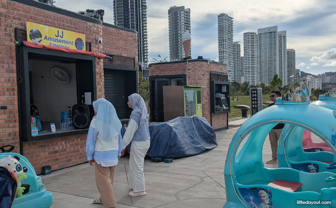 马来西亚槟城Gurney Drive的Gurney Bay公园
