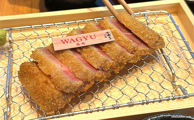 A5 Miyazaki Sirloin Gyukatsu